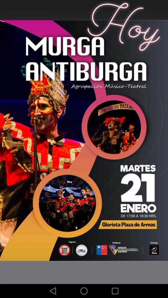murgantiburga's tweet photo. Nos vemos hoy en la plaza de armas puerto Montt??? @murgantiburga @injuvpro @InjuvChile @PUERTOMONTT https://t.co/SD41ZGRRfh