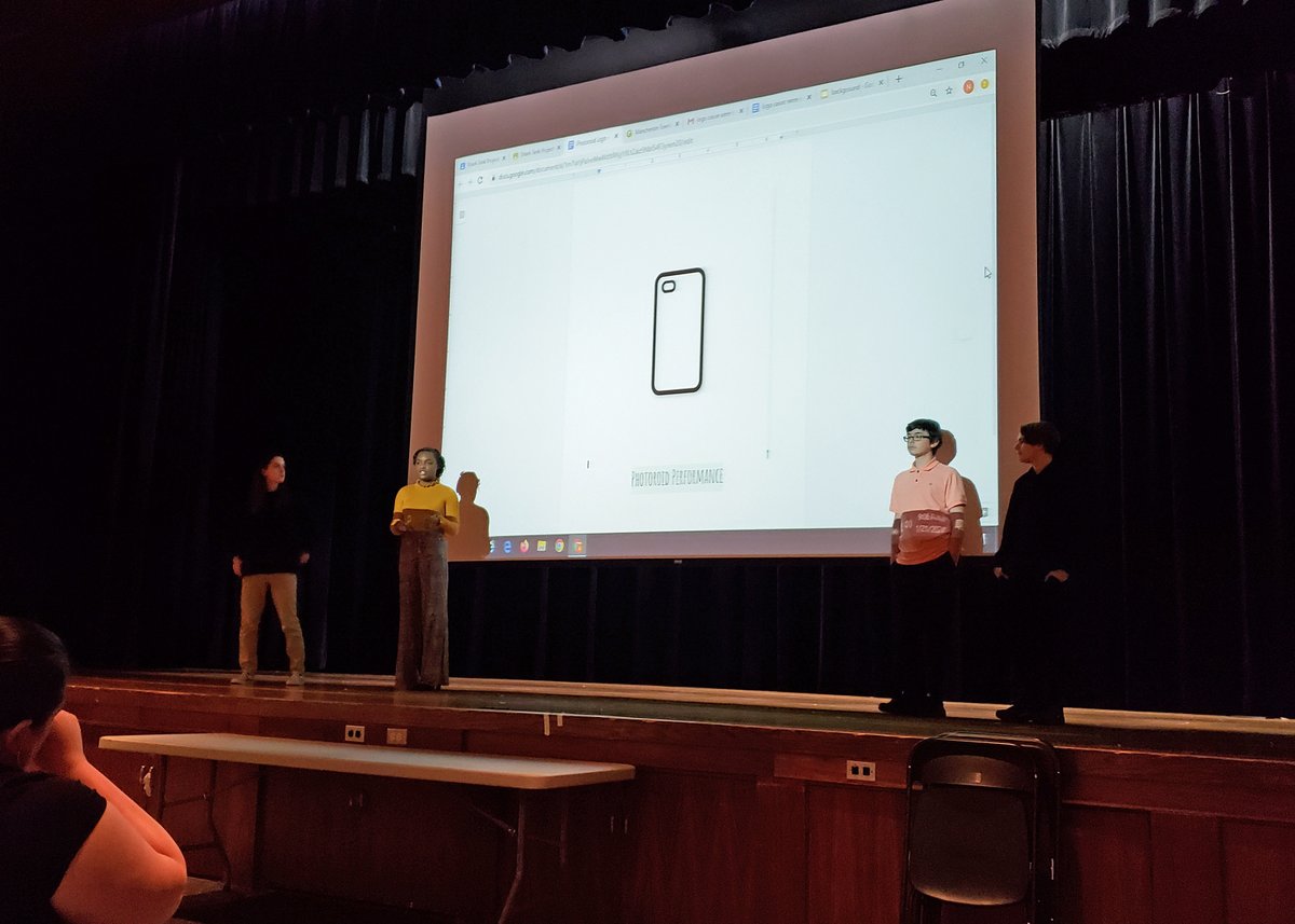 MTSDnews's tweet photo. Mr.. Salvemini's business students pitched their Shark Tank products to a panel of staff judges today. They are preparing for an upcoming competition at OCC. #MTHawkPride https://t.co/mVnyAKxxI4