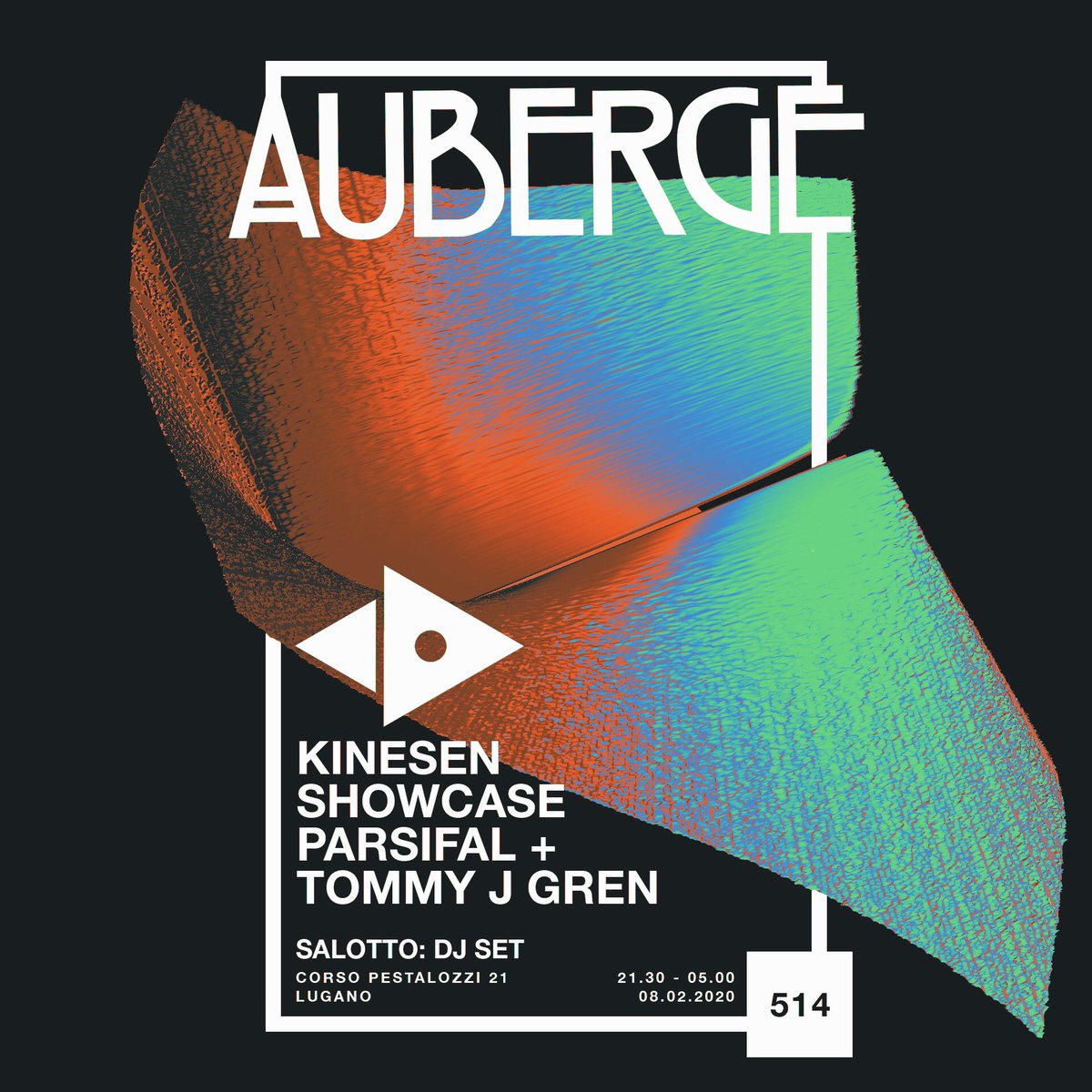 KINESEN #showcase #djset @ Auberge #club #lugano