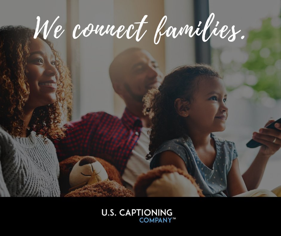USCaptioning's tweet image. In addition to serving our customers, it’s our passion to support all people with or without hearing loss across the country. This commitment drives our mission to exceed FCC regulations and provide our clients the very best in captioning at an affordable price.