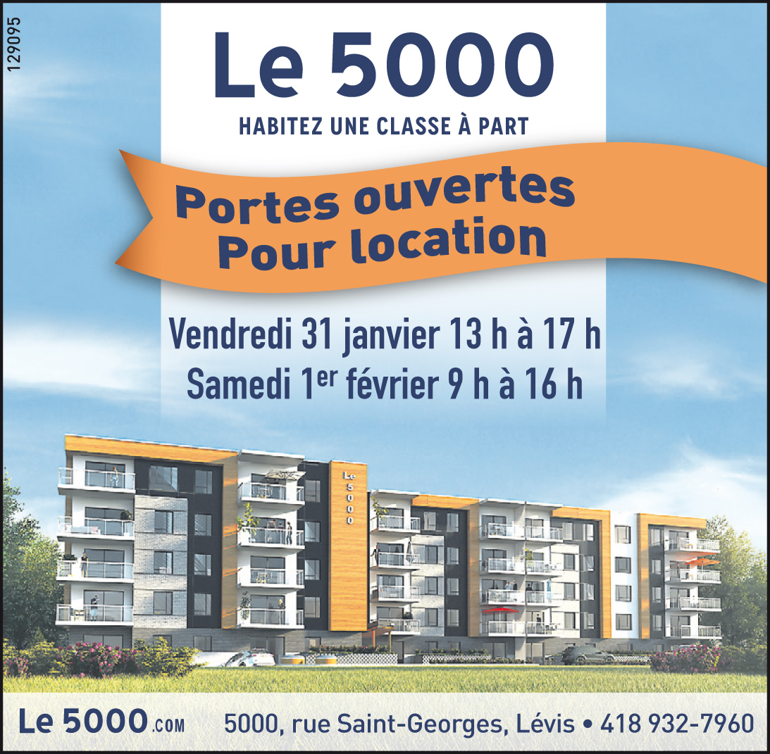 DUTRAN_Qc's tweet photo. Portes ouvertes Le 5000

Venez nous rencontrer le 31 janvier et le 1er février prochain ! https://t.co/MKfamakFFK