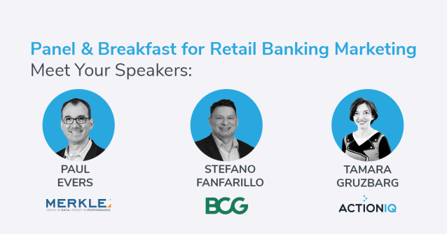 Consumer credit and #banking marketers are challenged by the sheer scale and complexity of their organizations. <a href="/Merkle/">Merkle</a>'s Paul Evers shares what you need to know at <a href="/ActionIQ/">action center</a>'s #Fiserv Panel with <a href="/BCG/">Boston Consulting Group</a> on Thurs 1/30 in #NYC. bit.ly/2TF1D9U