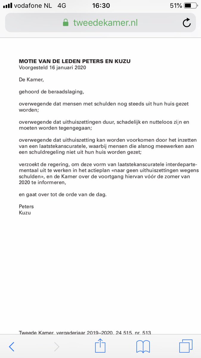 Drie moties ingediend. Alledrie ontraden. Alledrie aangenomen. Heel blij mee! #schulden #armoede #dakloosheid. En nu zorgen dat ze snel en correct uitgevoerd gaan worden.