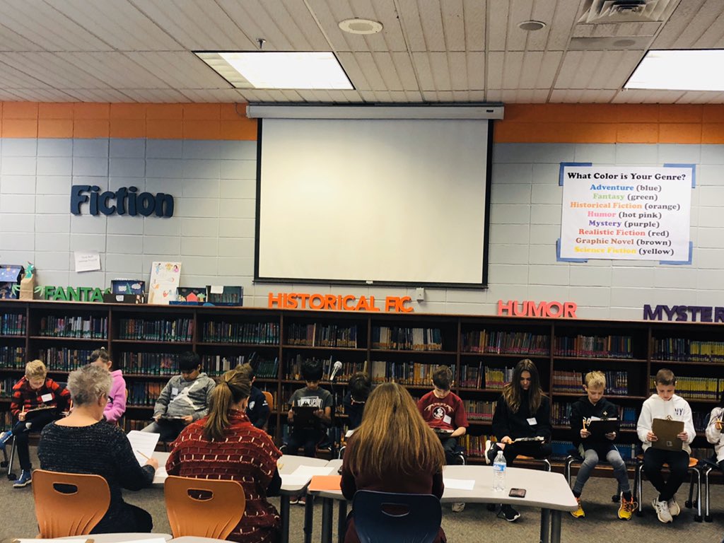 JoniAdams20's tweet photo. Geography Bee happening now @TrittSTEAM.  So proud of these 4th and 5th grade students! https://t.co/TzbtwiFrjq
