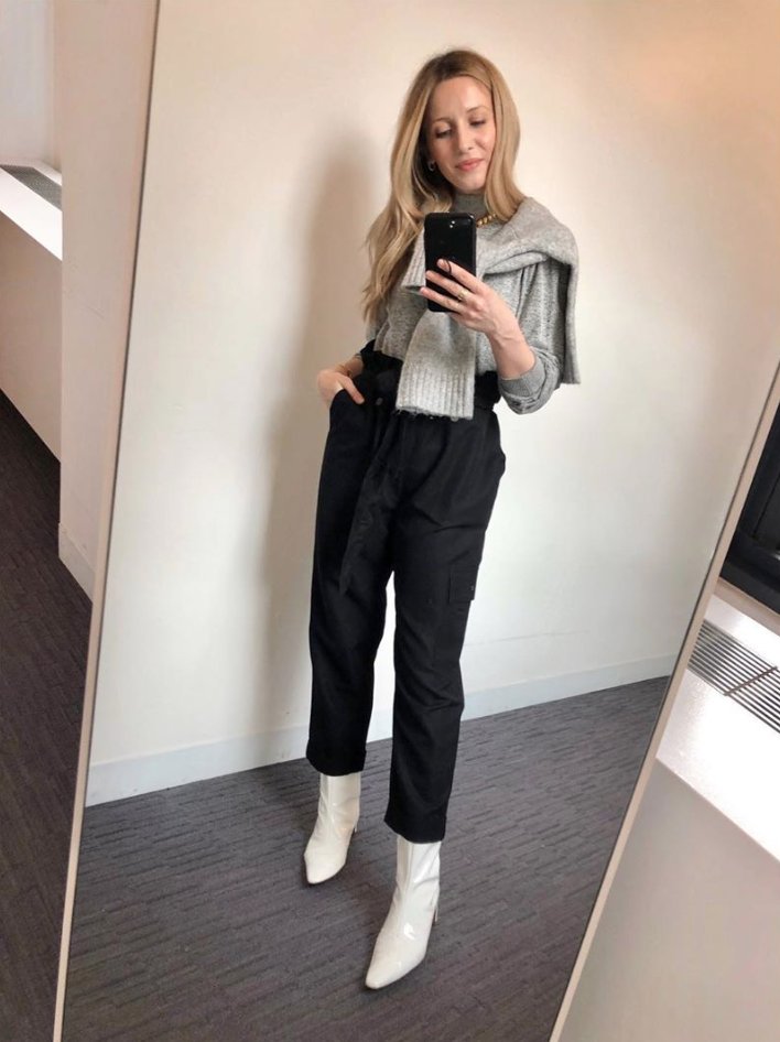 Winter. Outfit. Goals. 🔥 Click to shop our Wool Blend Boiled V.

📸@lauralajiness