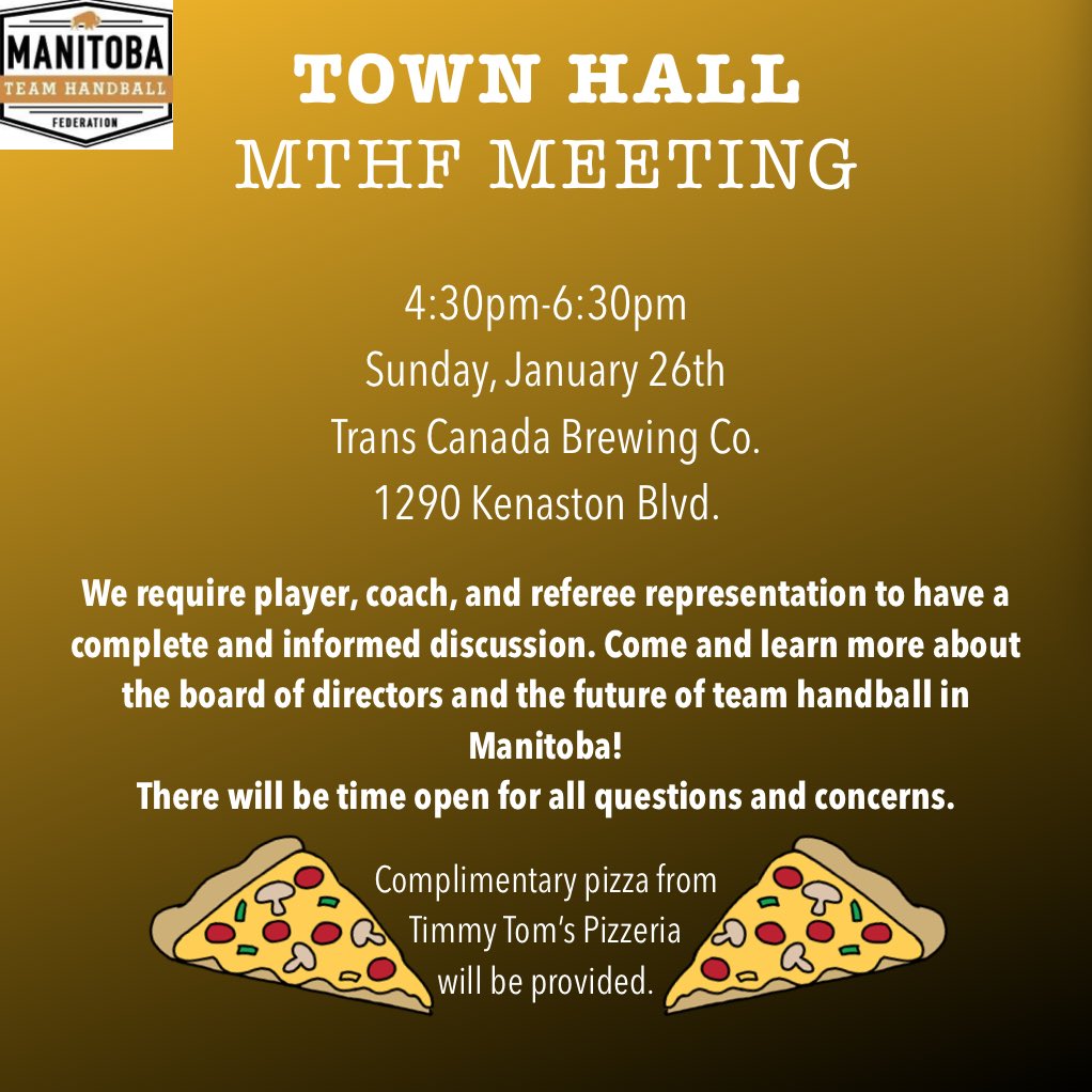 Handballmb's tweet image. Just a reminder this is happening!! 
If you have an topics you’d like discussed let us know! 
Also what kind of pizza do you like???