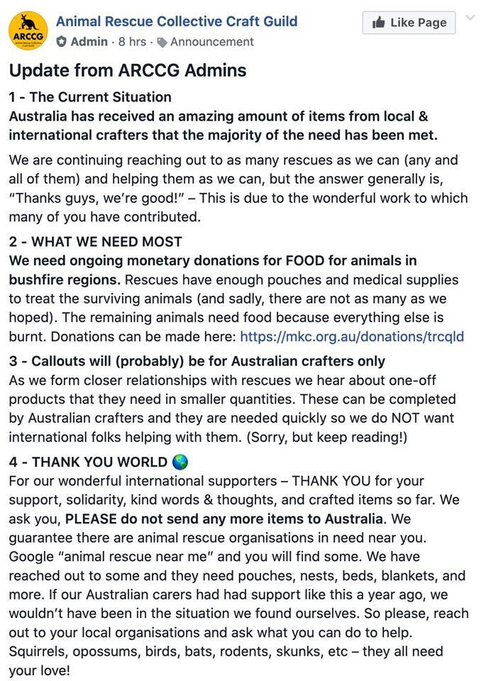 HeatheryDoune's tweet photo. #australianbushfire #bushfiredisaster #australianwildlife #animalrescueaustralia #australia Donations for food for the Australian animals affected by the bushfire: https://t.co/Ie7rBwKCtg https://t.co/5IpcOw2xRP