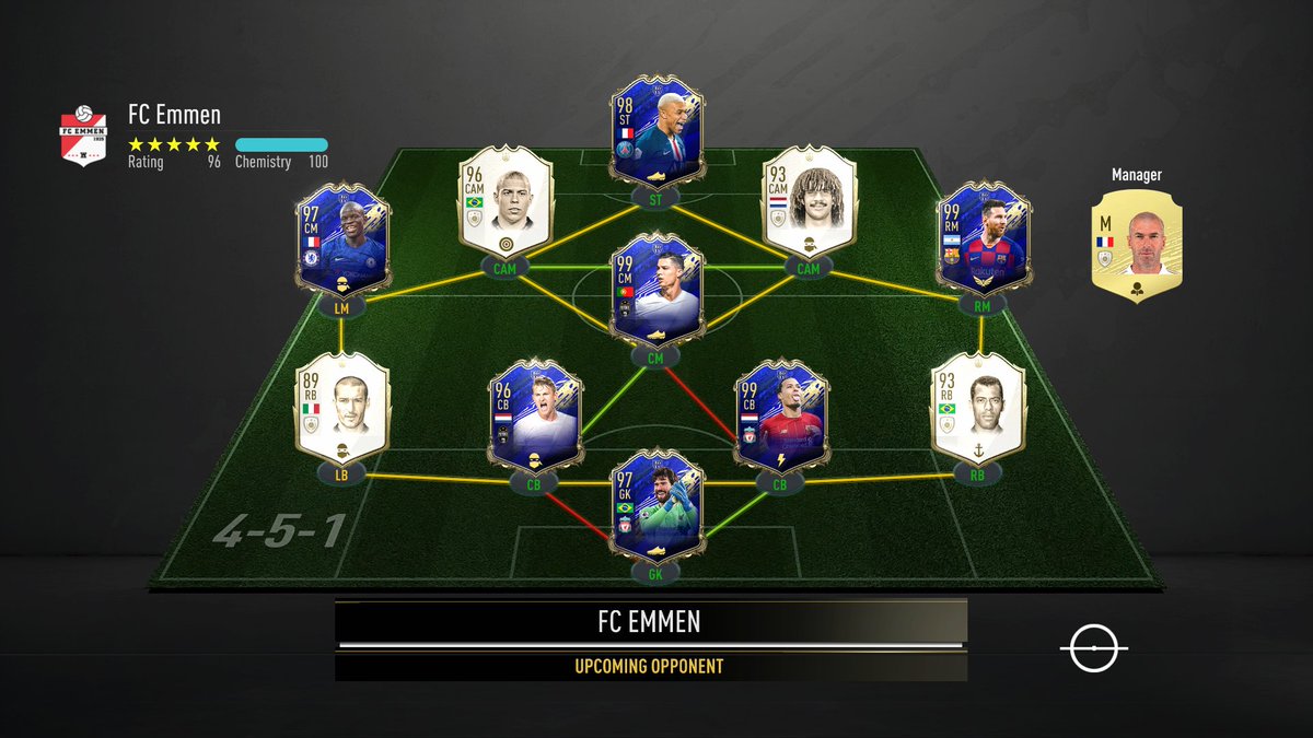IamFrench's tweet photo. My opponent probably has unlimited coins 🤣🔥#FIFA20 https://t.co/kVZKgHGiWg