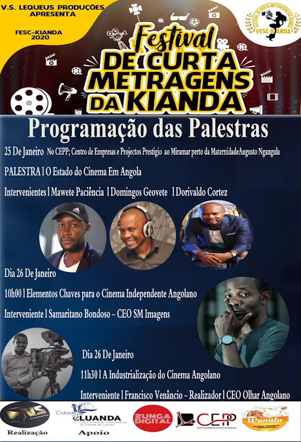 cultural_jornal's tweet photo. O Fesc-Kianda começou e terá Palestras e Workshops no @CEPP15358155
Confira 👇👇👇👇👇👇
https://t.co/KtemFDCdAH
#Fesckianda #CineAoa #Angola
@InformativoAng1 @Angolans @Arroz__15 @JessArtess @LuatyBeirao https://t.co/DboQTe5MaQ