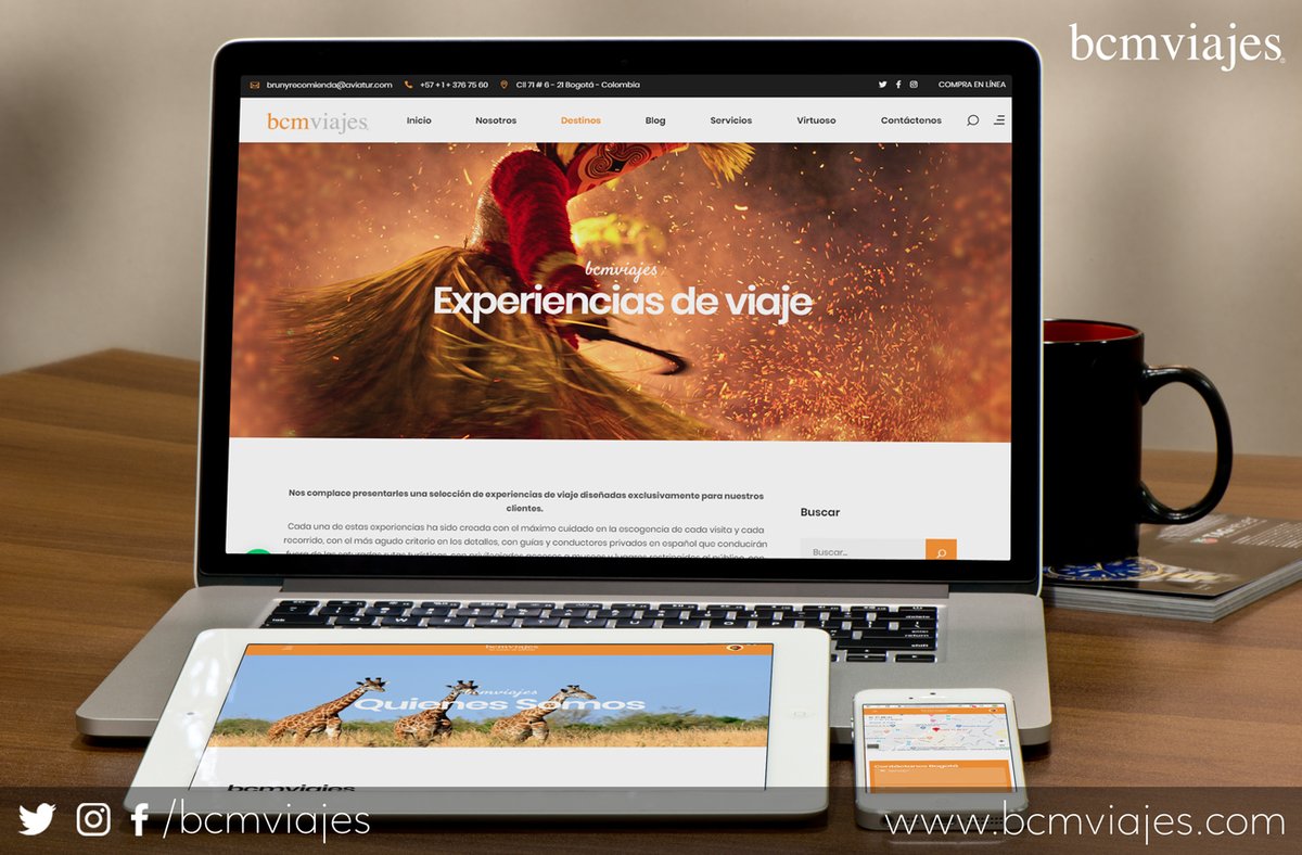 bcmviajes's tweet photo. Hemos desarrollado una página web 🌐 que es amigable con tu celular, tablet o tu computador, visítanos y déjanos ser parte de tu experiencia de viaje. 🗺️

https://t.co/nUZkwESzHT  

#bcmviajes #changeworlds #travel #tourism #viajar #Travel #TravelTuesday https://t.co/uaZINAEolP