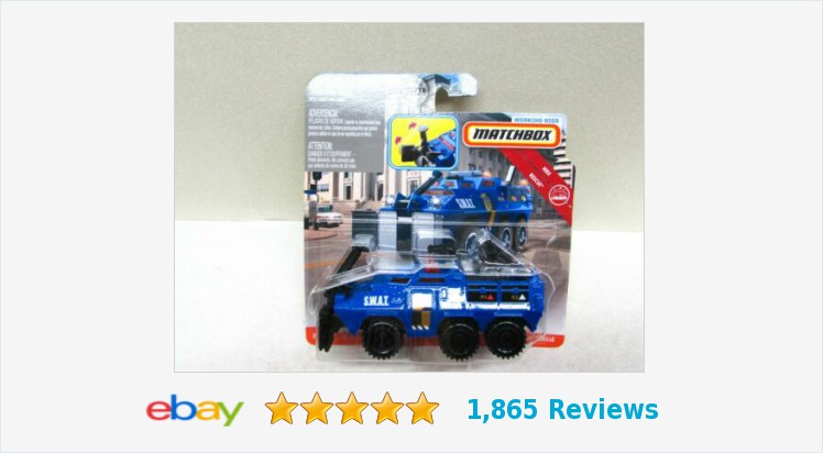 EtagereAntiques's tweet photo. Matchbox Working Rigs SWAT Tactical Rescue Vehicle Blue NIP 2018 Thailand #eBay #matchbox #workingrigs #SWAT #Tacticalrescue #rescuevehicle #collectible 
https://t.co/TMtocWgO35
(Tweeted via https://t.co/nQi0oquTl3) https://t.co/DfVa74mjug