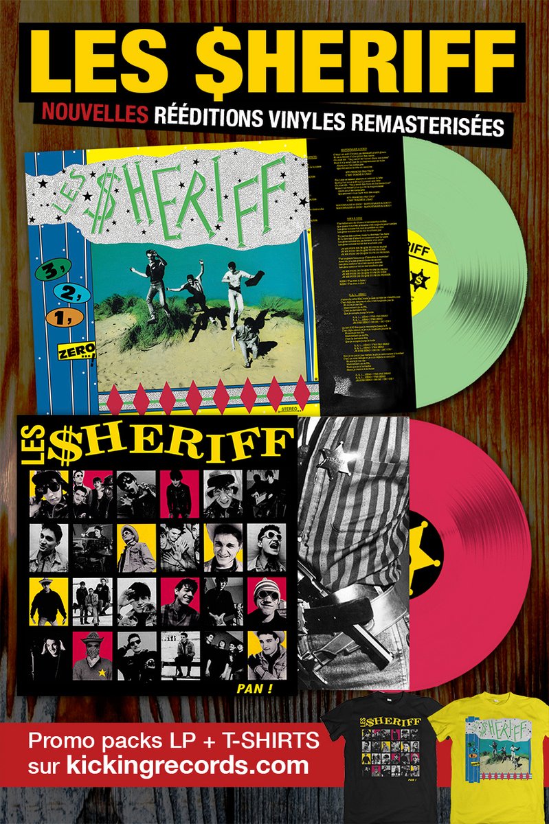 LES $HERIFF : Pan! et 3, 2, 1... ZERO ! en bacs + Tournée début 2020 - mailchi.mp/e3f05a21b9b0/l…