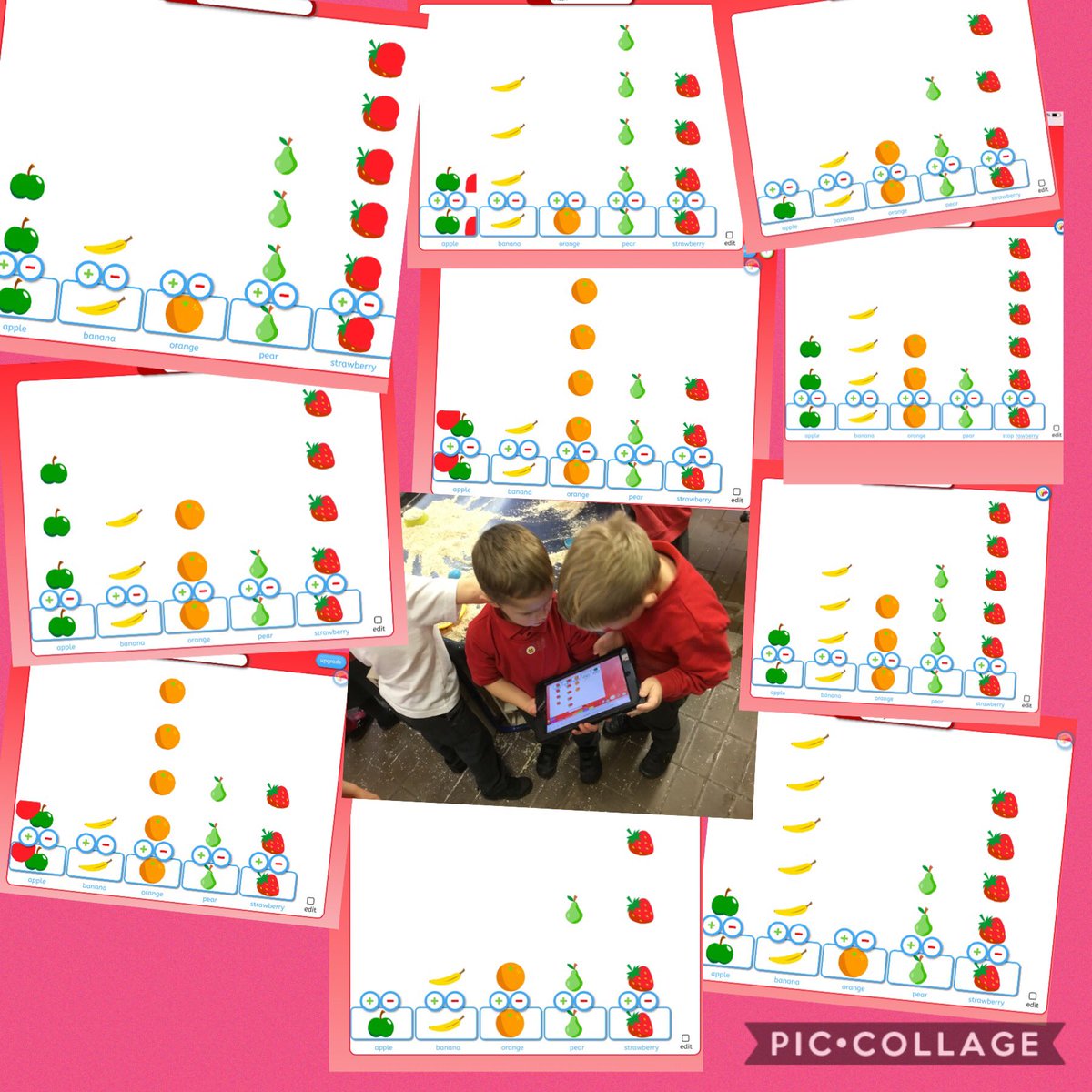 PPSMissEllis's tweet photo. We asked our friends to vote for their favourite fruit and recorded their choice on a pictogram. We then looked at the our data to find out what fruit was the most and least popular. 🍎🍌🍓🍊@PPSMathsandNum @PPSHealth_Well @PPSSciandTech https://t.co/kHJdborbOF