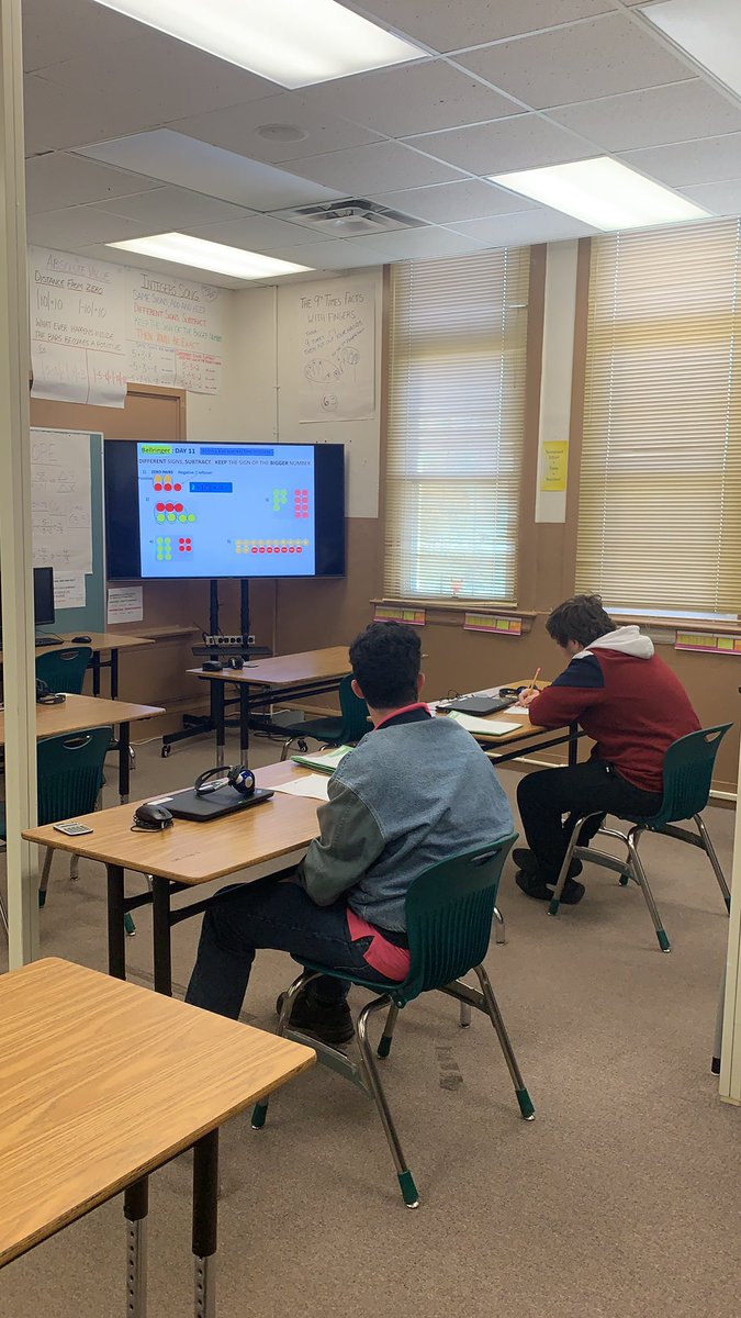 logan_whitmore's tweet photo. Adding and subtracting integers bellringer at Riverview! @AltVcs @AltJohns #practiceperfect https://t.co/jTIliaAimk