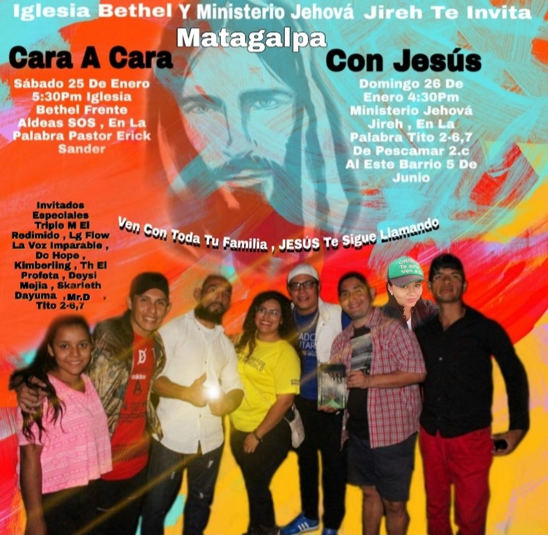lg_flow's tweet photo. Tu Cita Es Este 25 Y 26 De Enero En Matagalpa , No Te Lo Pierdas Ven Con Toda Tu Familia Jesús Te Sigue Llamando , DIOS LES BENDIGA . https://t.co/PzuAHgf9ft