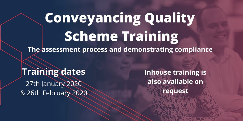 CfALtd's tweet photo. Onsite #CQS assessments are now actively taking place. Will your #Conveyancing department be able to demonstrate compliance? Centre for Assessment are holding Training courses conducted by a CQS lead assessor to make sure you are! https://t.co/Qmhx8J5MSm https://t.co/XAmdgXteQh