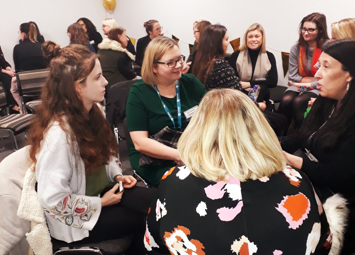 Is_Varey's tweet photo. Great fishbowls sessions at our great @wishgb_east event #WISHEast ๐ with @kp_rogers from @StonewaterUK bringing her insights on giving and receiving feedback #learning #selfdevelopmemt https://t.co/ENwrGg8XTm