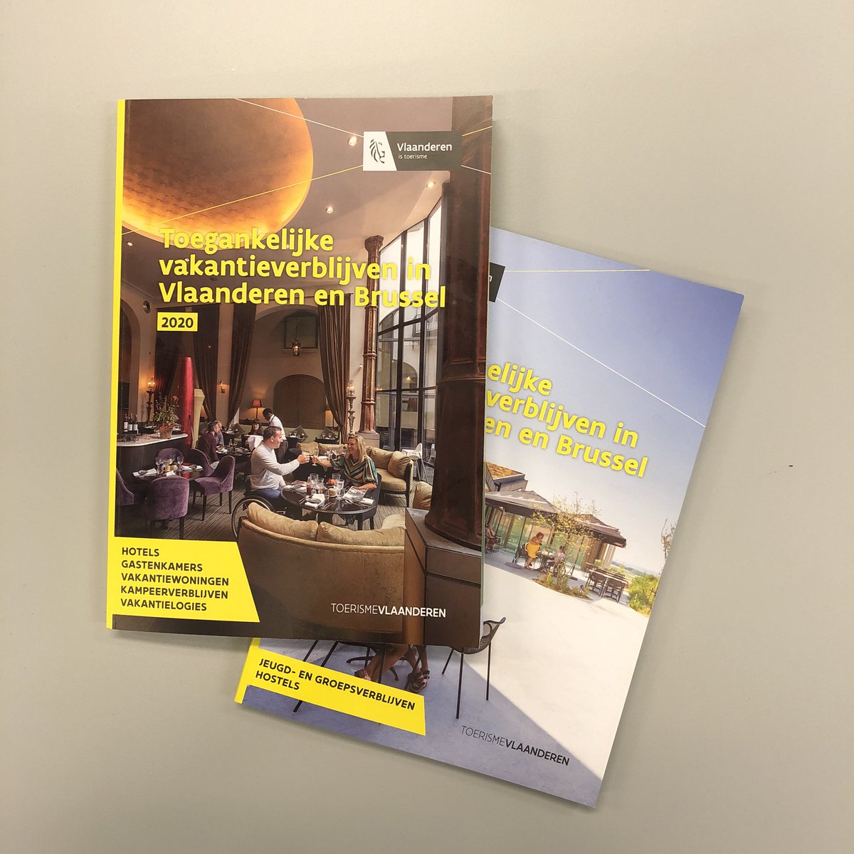 bartvermandere's tweet photo. De twee uitgebreide en steeds verzorgd uitgegeven brochures: “Toegankelijke vakantieverblijven in Vlaanderen en Brussel 2020” zijn net toegekomen #informatie over #toegankelijkheid #toegankelijk gebracht 📚 #toerisme #accessible #tourism https://t.co/KvfA6R0tH0