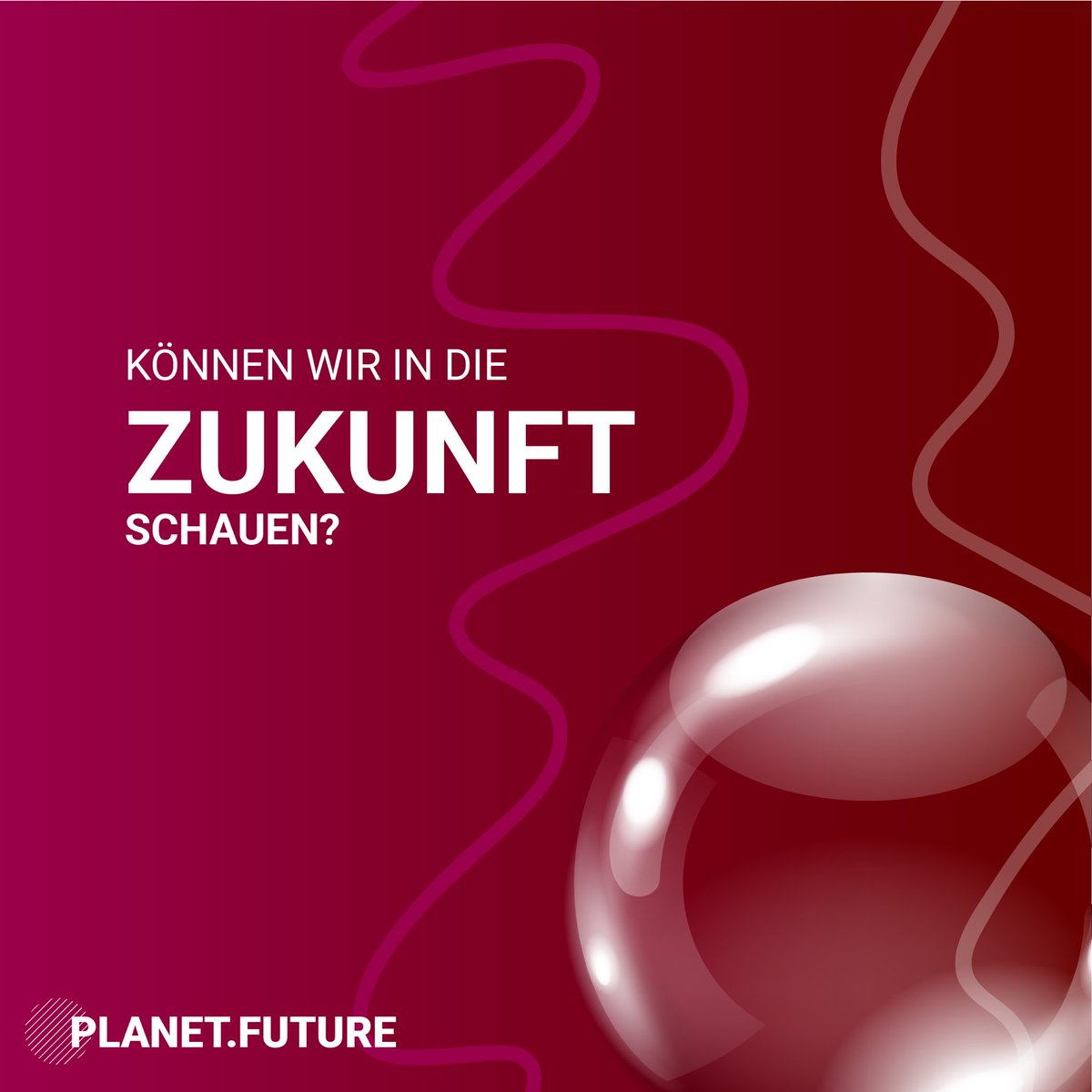 Können wir in die Zukunft schauen? Was macht Zukunftsforschung überhaupt? Bald im #Podcast auf <a href="/planetfuture_p/">PLANET.FUTURE Podcast</a>