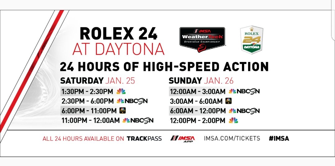 CVRPCA's tweet photo. Reminder IMSA racing starts this weekend..attached is current TV schedule..stay tuned for calendar of #CVRPCA track events including #pcaclubrace #driversed & #AutoX .. #Porsche #pcanational #cayenne #macan #panamera #boxster #cayman #911gt2rs https://t.co/G4Pi2TI2XS https://t.co/LngAzQj2cD