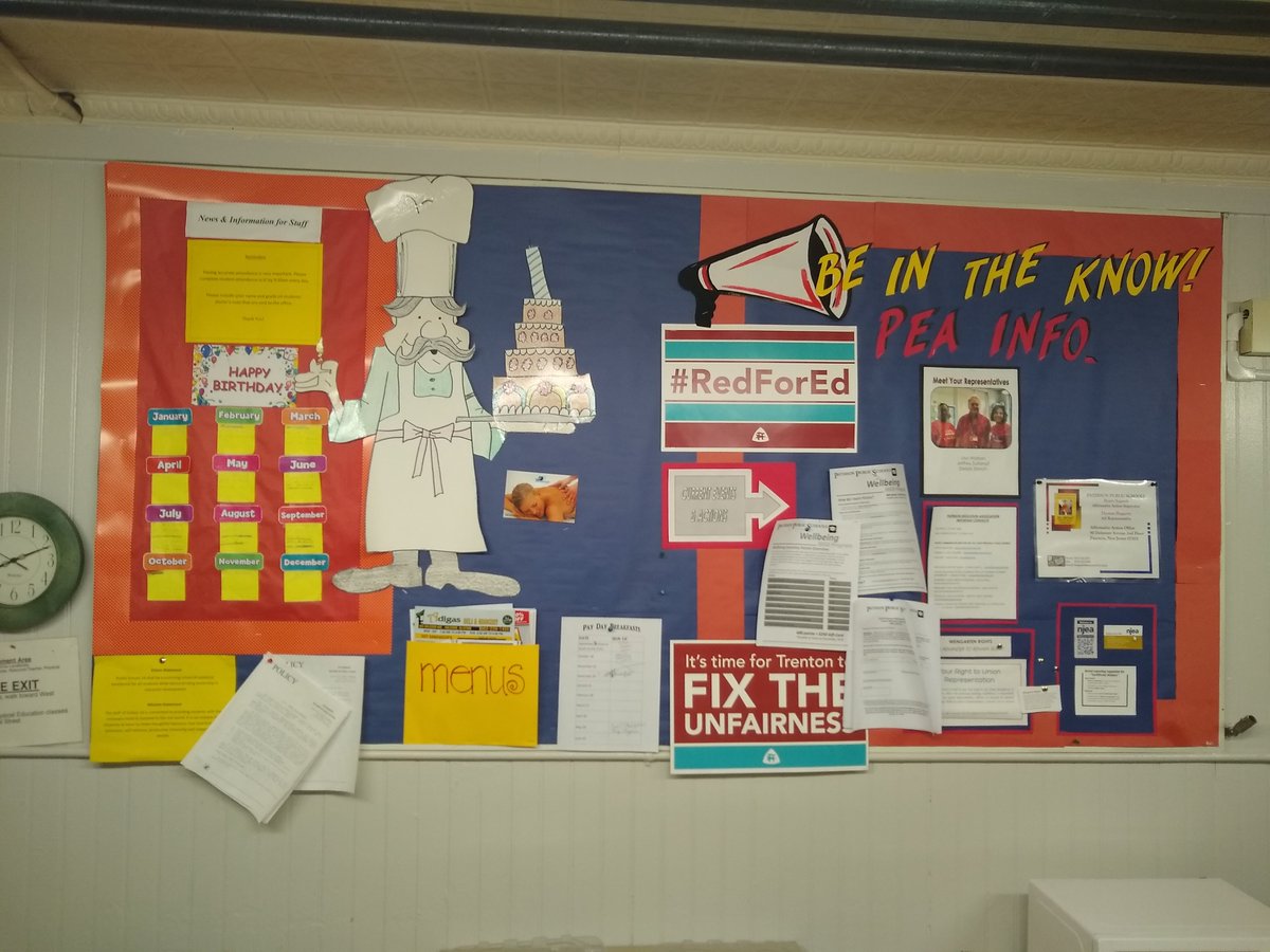 Great bulletin board Paterson School 14!