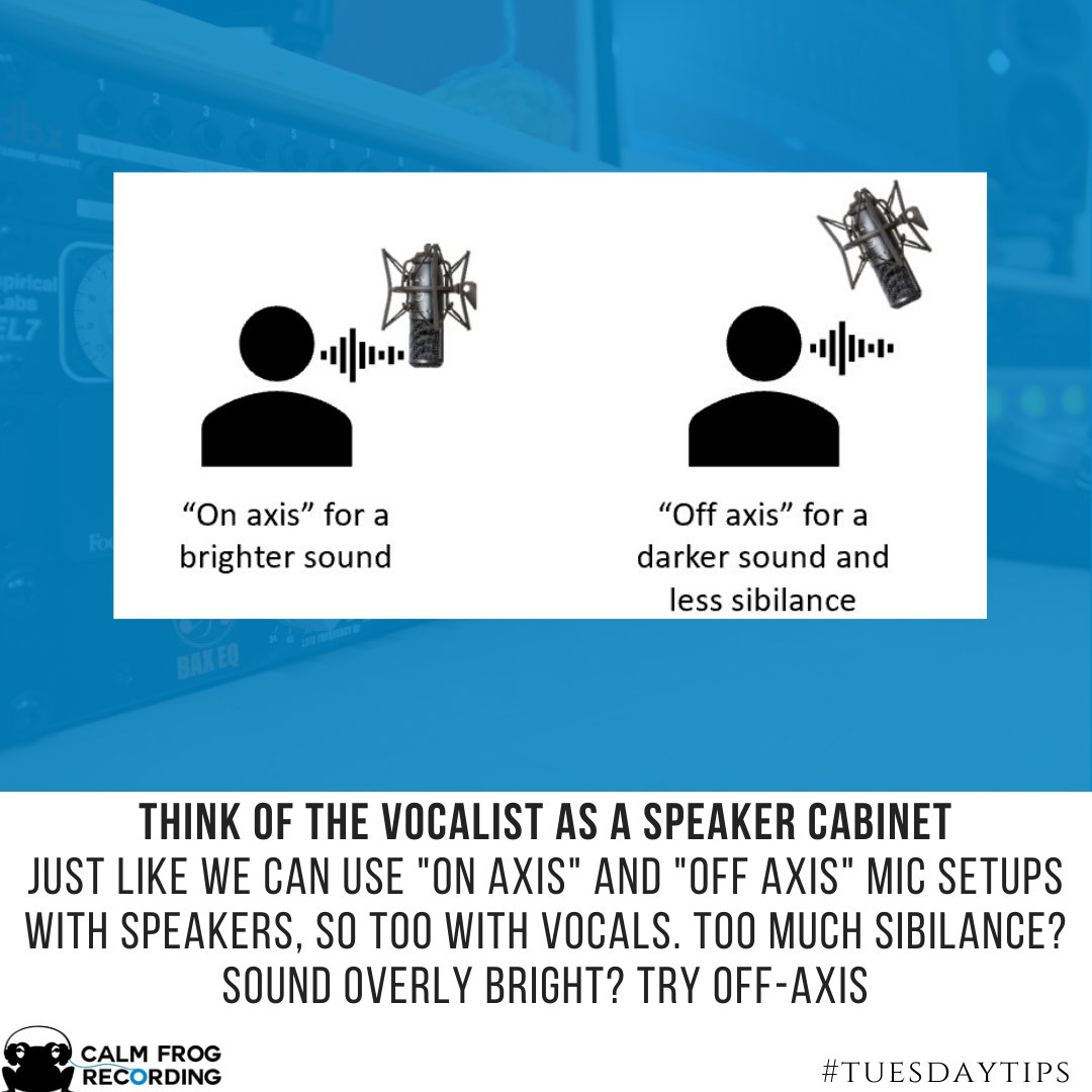 CalmFrogRec's tweet photo. Just kidding. Be nice to your vocalist. Don't set your drinks on them or anything like that. 

For much more, download my FREE eBook at https://t.co/K3cekMV5d8

#diyrecording #recordingstudio #homerecording #recording  #diyproduction #musicproducer #musicproduction #studiolife https://t.co/sLMoirOQEt