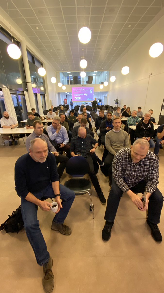 allanhoejgaard's tweet photo. Getting ready for Cloud Native Meetup in Aalborg @kudobuilder @yankcrime @Starefossen #cloudnative #cloudnativenordics #cloudnativeaalborg #cloudnativeaarhus #netic https://t.co/CSLraFjJws