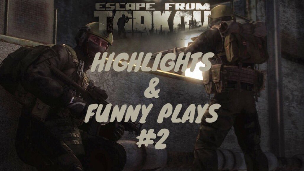 EftHighlights's tweet photo. Two new video Highlights and Funny Plays from #escapefromtarkov now up on my YouTube channel @ https://t.co/uPy1kp2f6I
go check them out for some quality #tarkov content!
#youtube #twitch #mixer #streamer #eft #escapefromtarkovgame #highlights #funnyplays #coffee #gaming https://t.co/hBE1j9ZuYV