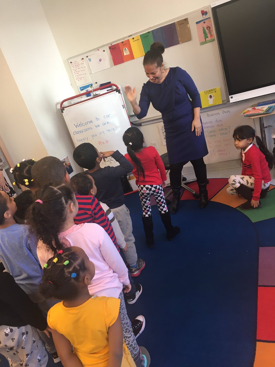 RIDeptEd's tweet photo. High-five line! #RIPreK https://t.co/ELc2H86gbR