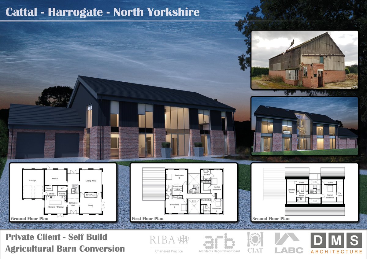 dmsarchitectur's tweet photo. Barn conversion within the green belt.

Conversion of this existing agricultural barn creating a three storey, 5 bedroom home with central glazed entrance.

 #architecture #construction #architects #design #barnconversion #spaceplanning #newhome #rendering https://t.co/fAA14p7yOA