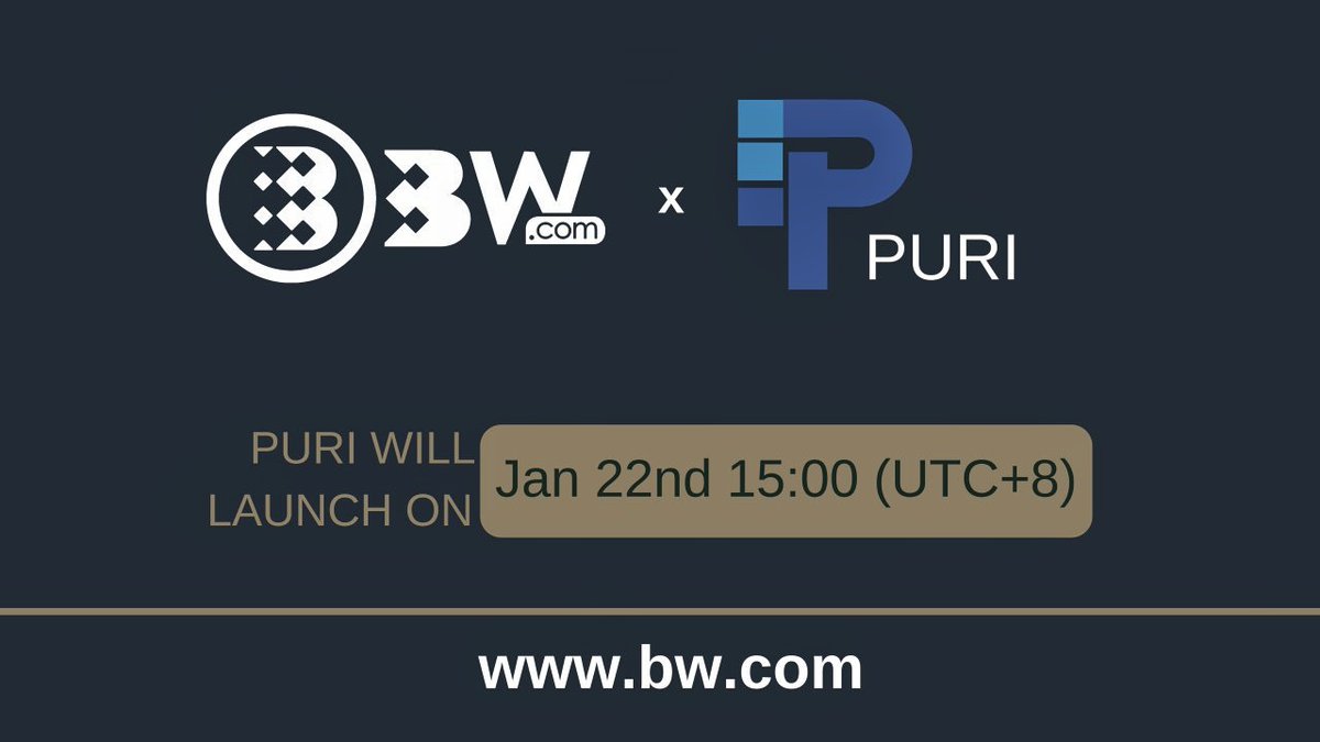 bw_India_'s tweet photo. New listing! $PURI https://t.co/lGbBWhk1Fa