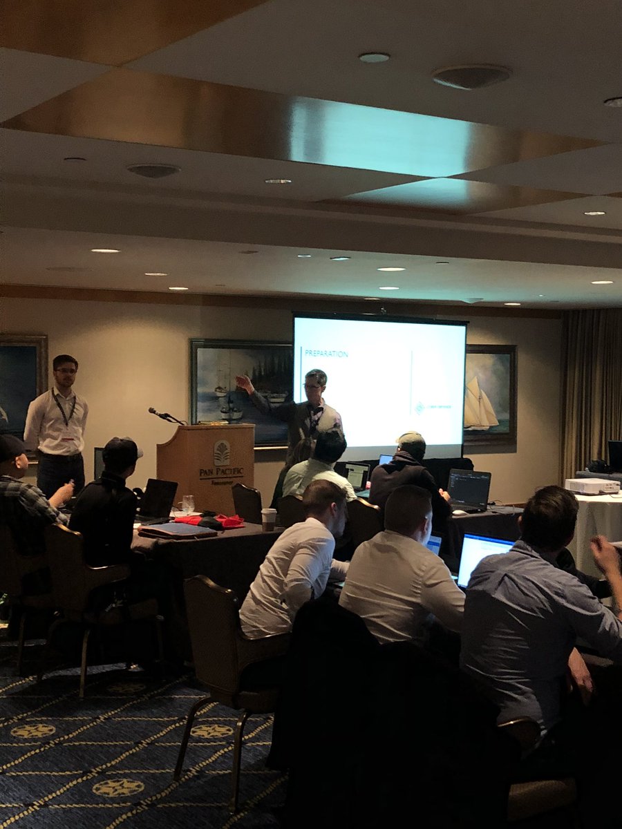 Morning presentation at the Coal Harbour Suite (Second Level) <a href="/BCawareCA/">BC AWARE</a> 
Challenge officially starts at 1000 after the KeyNote by <a href="/briankrebs/">briankrebs</a>