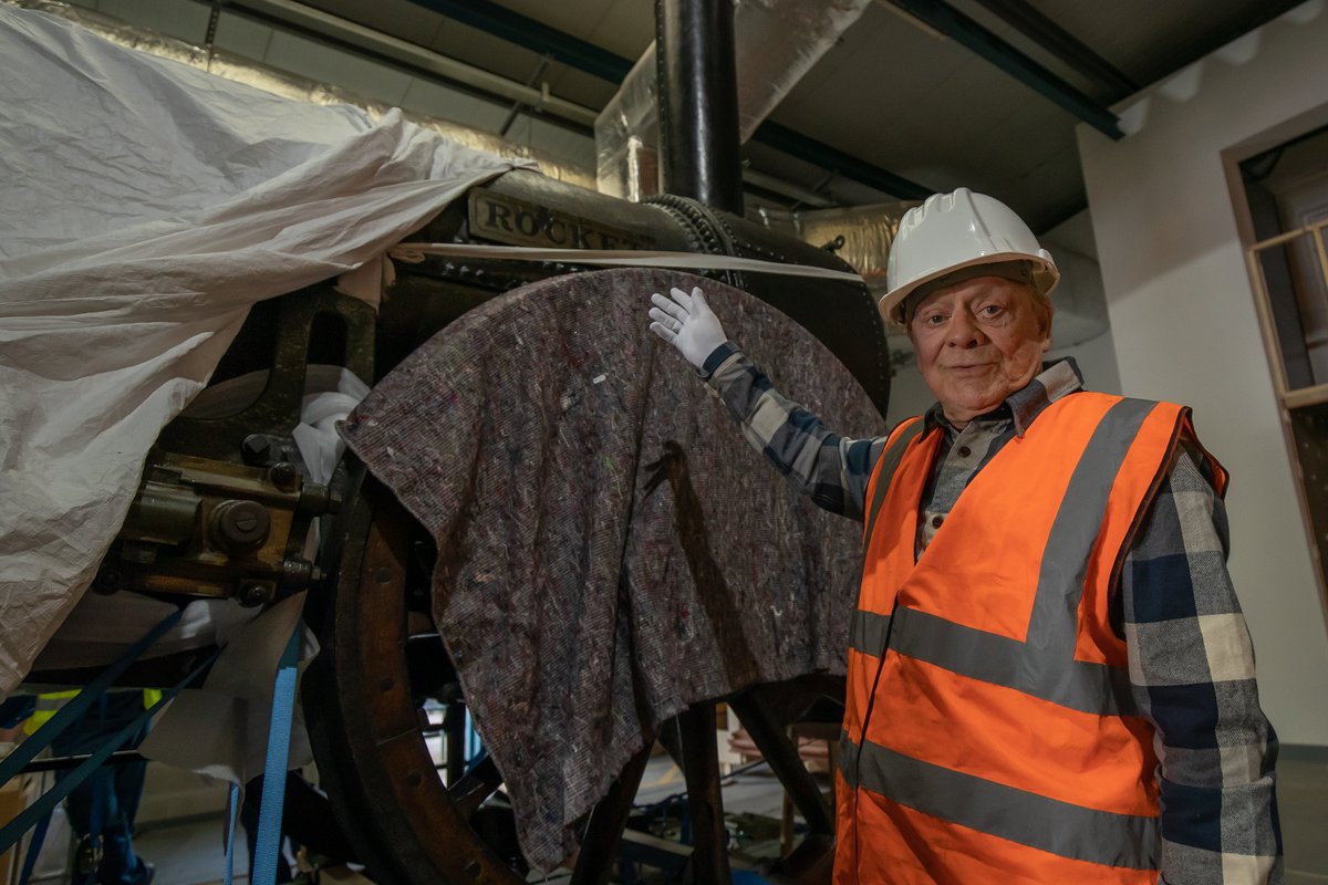 Sir David Jason visits the National Railway Museum @MadCowFudge