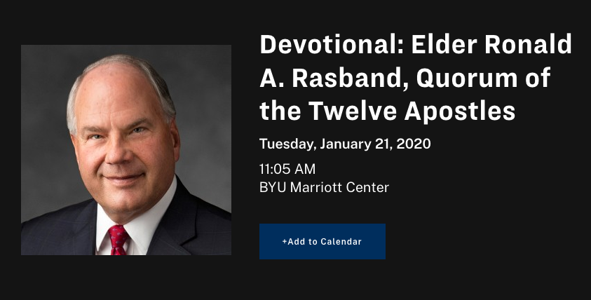 screenshot of Elder Rasband