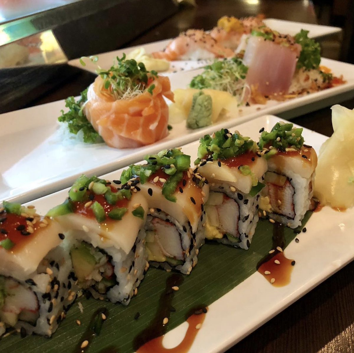 PentagonRow's tweet photo. Looking forward to lunch? It cannot come soon enough when there's sushi to be had! Find this spread at ZEN Bistro Wine Bar 
https://t.co/HfYkqxswLl https://t.co/5yFNbW3PyH