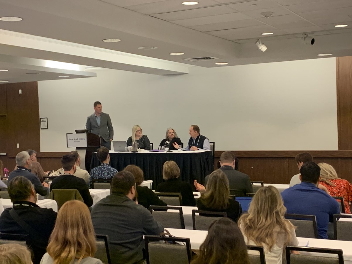 TicketTattle's tweet photo. Superb question raised in this session at #intix2020 - even if every guest rated you 10/10 would you still try and improve. Great topic hosted by ⁦@mikeevenson⁩ from ⁦@AudienceView⁩ https://t.co/dtPtT2buWd