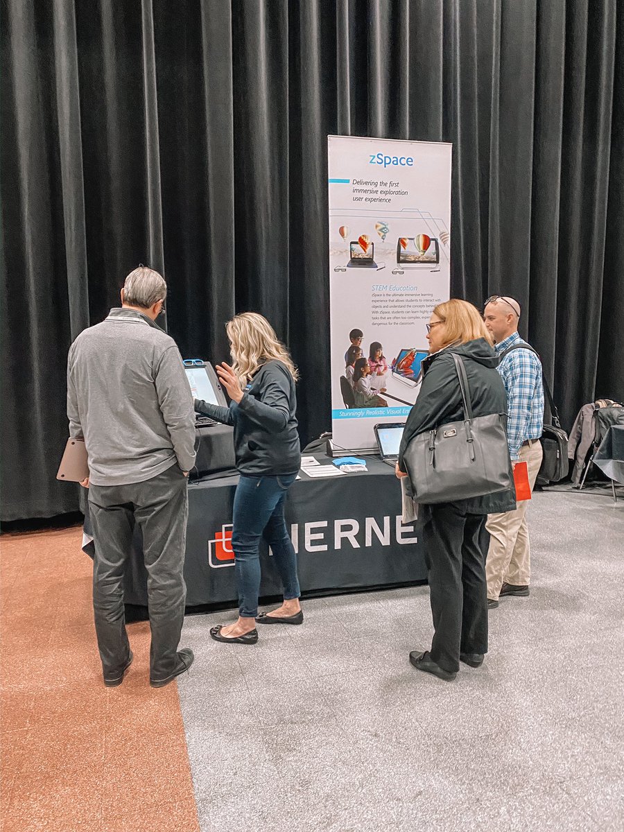 TierneyEd's tweet photo. The #TierneyTechTour is in St. Cloud, MN today! @SMART_Tech, @Copernicused, @Active_Floor, @ClassVR, @MooreCoInc, and @zSpace are having great conversations! https://t.co/Ac2jHkPAuK