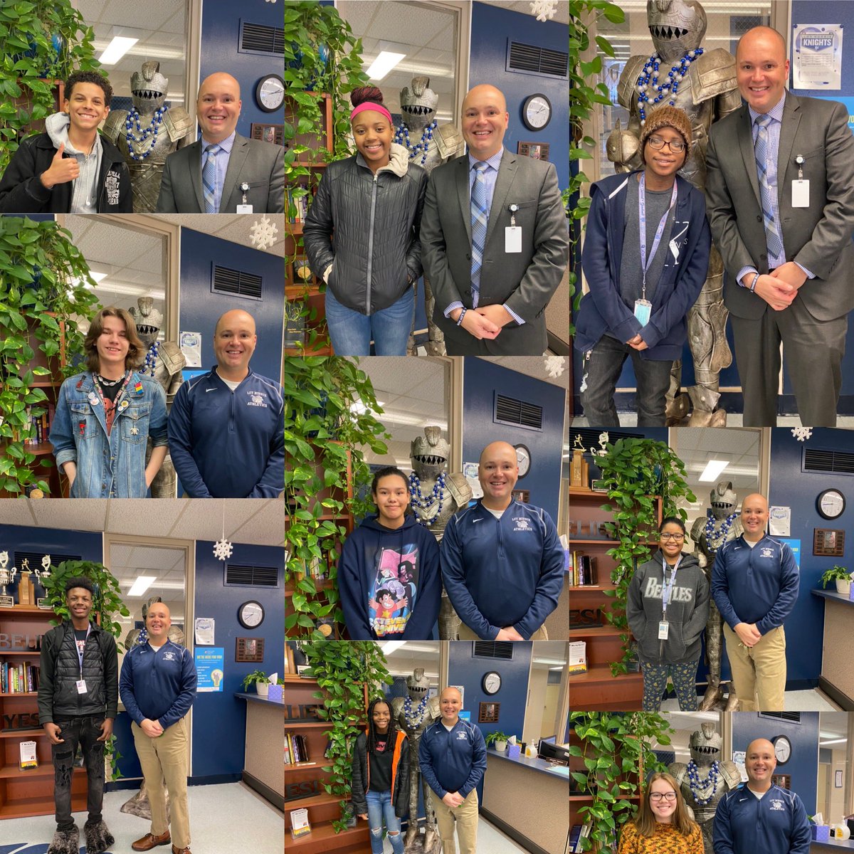 More LN students caught doing wonderful and amazing things!! #KnightsRising