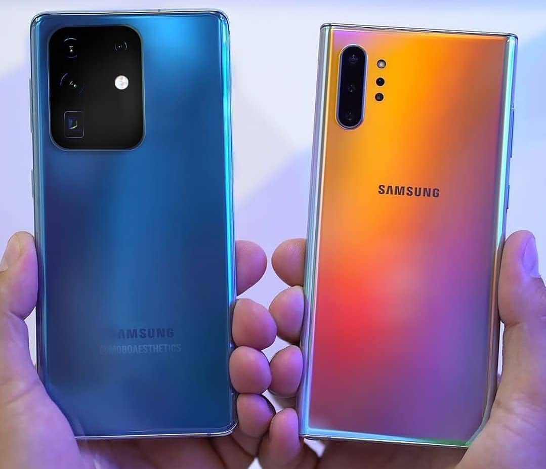 Samsungist_'s tweet photo. S20 Ultra &amp; Note10+ https://t.co/5nGJHYlxDF