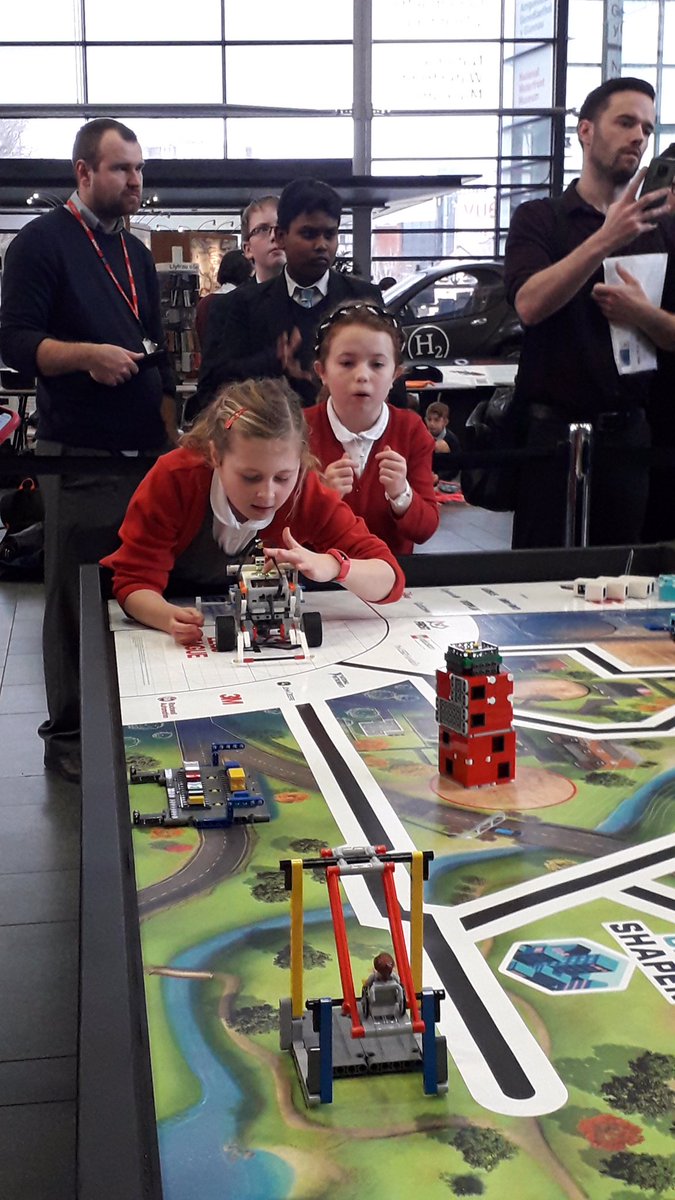 AbbeyPrim's tweet photo. Our STEM team did us proud on Friday @The_Waterfront in the @firstlegoleague. They demonstrated fantastic teamwork and resilience as they negotiated some tough battles. Most importantly though, we had so much fun! Big thanks to our support team too!#TeamSmarties #RightToDoOurBest https://t.co/5J80MterUX