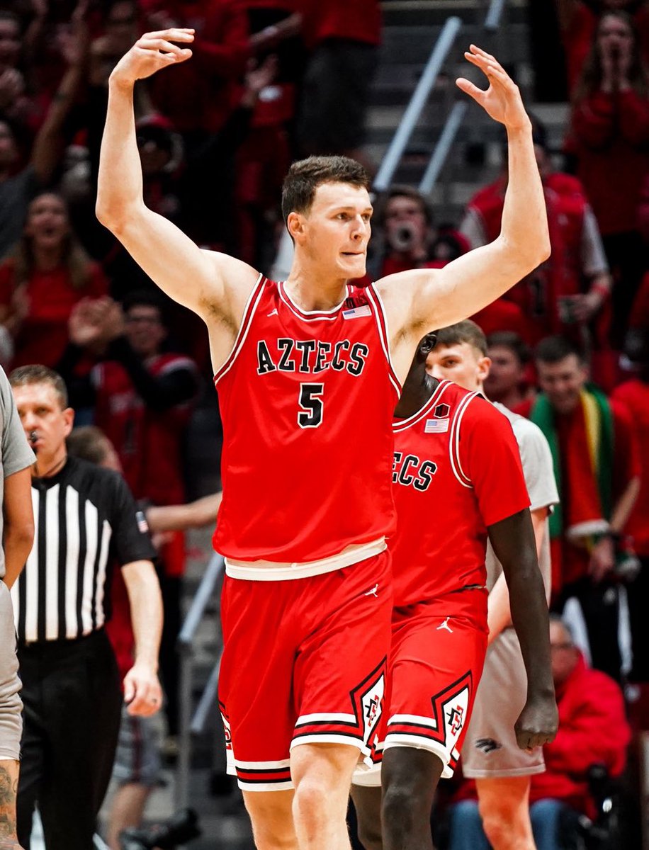 SportsDiego's tweet photo. WAKE UP SAN DIEGO, it’s Aztec Basketball Gameday!! #GoAztecs https://t.co/UloMpeqKzb