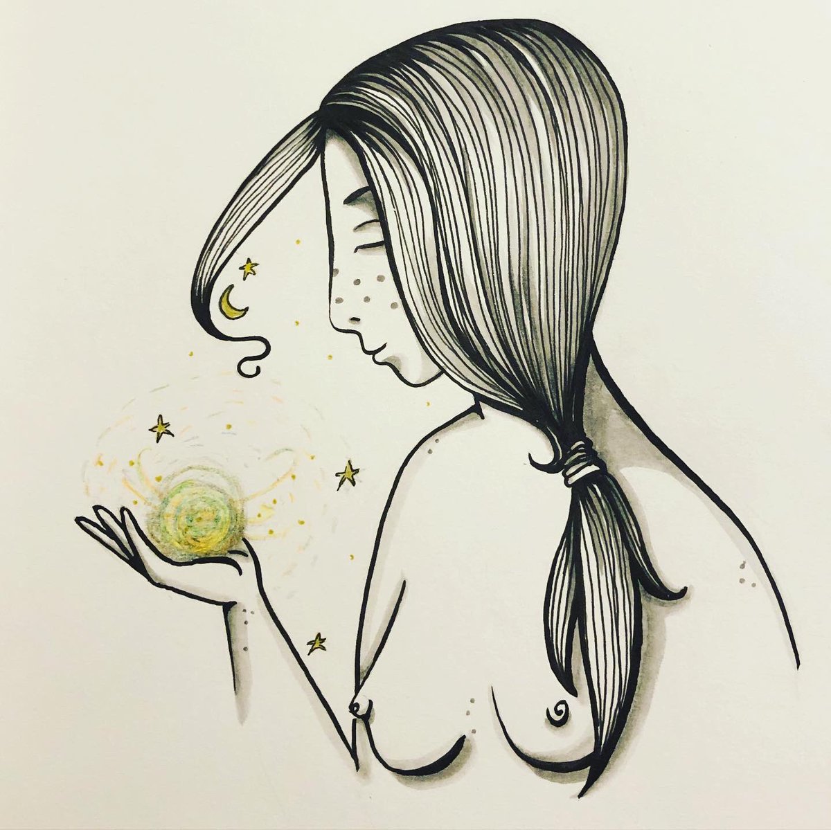 Needsomedreams's tweet photo. ..."Donβt feel lonely, the entire universe is inside you..."
π
#rumi #rumiquotes
π
#quoteoftheday
#universe #universeinside #goodvibes #goodvibesonly #draw #drawingoftheday #inkdraw #sketch #sketchbook #poeticdraw https://t.co/9hNJI1IEyP