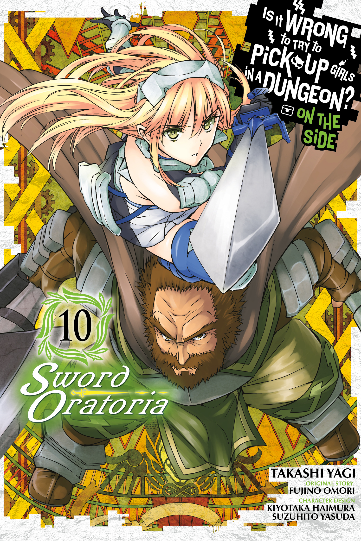 Yen Press Is It Wrong To Try To Pick Up Girls In A Dungeon On The Side Sword Oratoria Vol 10 Manga Loki Familia Has Reached The 59th Floor And
