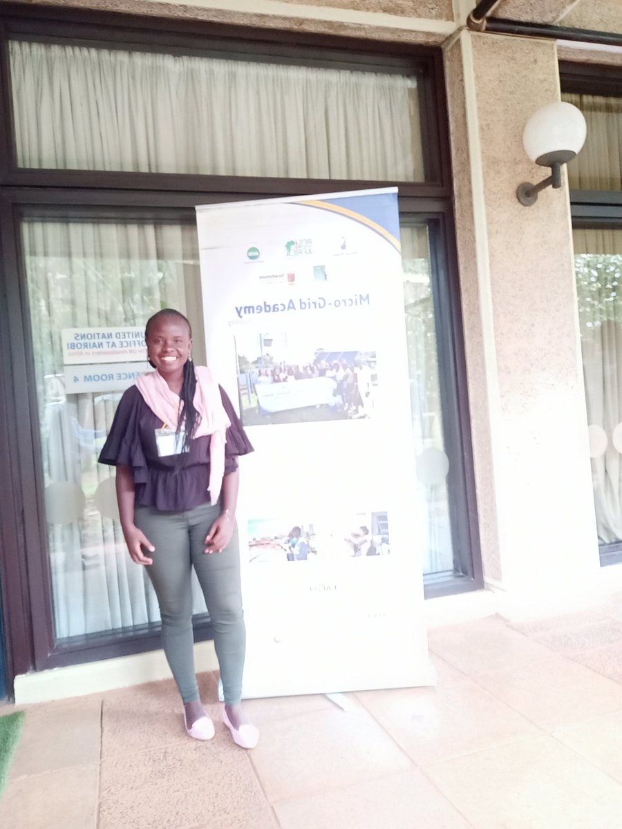 kabibisofiaSDG7's tweet photo. Deeply honoured to have been selected in the Microgrid Academy this year. MGA provides an opportunity for young energy professionals to gain capacity on how to enhance #EnergyAccess to rural communities. Good work!  @RES4Africa @UN_Energy @FondazioneAVSI @EACREEE4EA https://t.co/ivDdwQLlpb