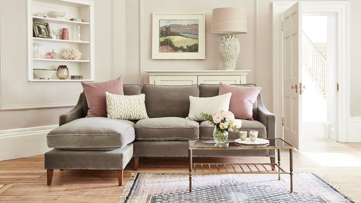sofadotcom's tweet photo. For #SquirrelAppreciationDay we're showing off our Squirrel cotton matt velvet, styled here on our Iggy Chaise sofa for ultimate comfort, luxury and style. 
https://t.co/n1mPOujnRk https://t.co/7PbprFe5AO