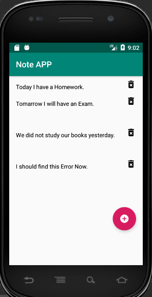 sodabehsherzad's tweet photo. Today we are working on a #Note #Taking #app to review of #SQLiteDatabase basics in #Android class;
And we discussed about some lessons.
#afghangirlscode https://t.co/ndJNPjIshw