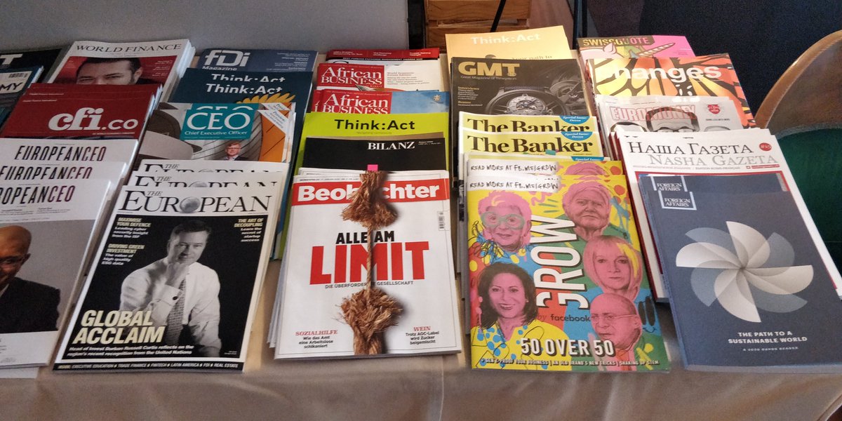 GoldKeyMedia's tweet photo. Gold Key Media are proud to be supporting our publishers at the prestigious World Economic Forum in Davos for the next couple of days!
#wef2020
#worldeconomicforum #targetedplacement #audienceengagement #magazine #distribution #events https://t.co/XNCtbqDays