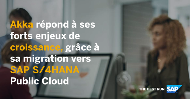 Découvrez comment l'entreprise Akka déploie l'ERP SAP S/4HANA Public Cloud <a href="/sapfrance/">SAP France</a> bit.ly/3axGRiw