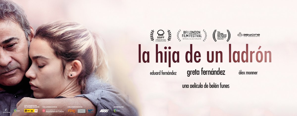 MovistarCine's tweet photo. #LaHijaDeUnLadrón: película en lengua no catalana, dirección Belén Funes y guión.
📺Próximamente en Movistar+
#PremisGaudí #PremisGaudi2020 https://t.co/hduAKsusvB