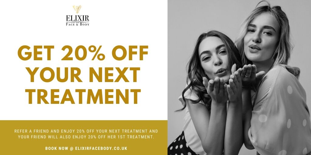 Elixir Face & Body (@elixirfacebody) on Twitter photo Hurry! Get 20% Off on your next Beauty Treatments! <a href="/kimberleyshair/">kimberleyshairstudio</a>
Book Now! Visit bit.ly/2YSIDFt
#JanuaryPromo #BeautifulBrows #ElixirfaceBodyTreatment #Promos #Eyelashes #BeautifulLashes #EyelashExtensions #Discounts Hurry! Get 20% Off on your next Beauty Treatments! <a href="/kimberleyshair/">kimberleyshairstudio</a>
Book Now! Visit bit.ly/2YSIDFt
#JanuaryPromo #BeautifulBrows #ElixirfaceBodyTreatment #Promos #Eyelashes #BeautifulLashes #EyelashExtensions #Discounts